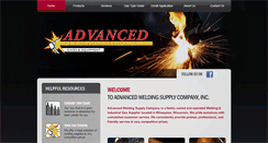 Desktop Screenshot of advancedweldingsupply.com